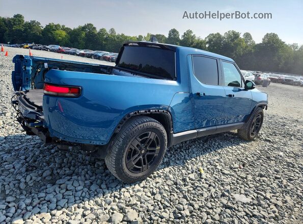7FCTGAAA8NN011189 2022 RIVIAN R1T Blue უკანა მარჯვენა
