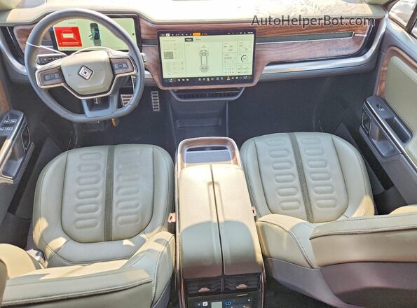 7FCTGAAA8NN011189 2022 RIVIAN R1T Blue წინა პანელის ხედი