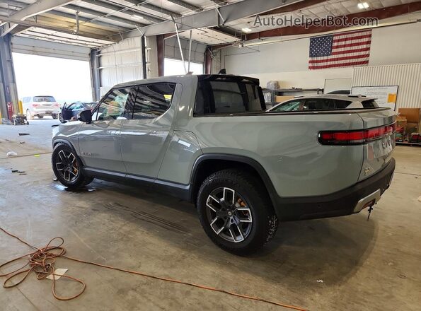 7FCTGAAA8NN013296 2022 RIVIAN R1T Gray Задня ліва чверть