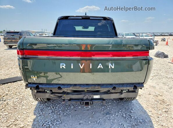 7FCTGAAA8PN000888 2023 RIVIAN R1T Green Rear view