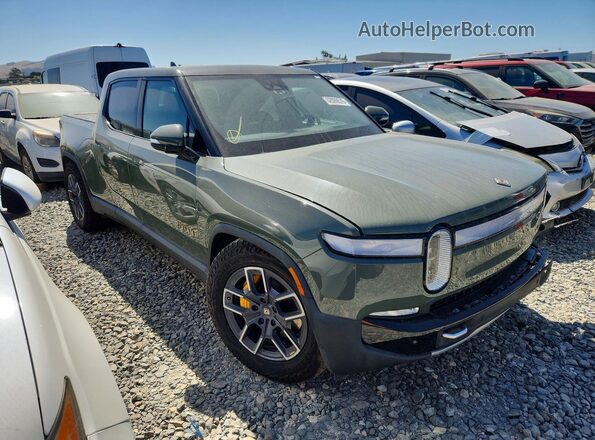 7FCTGAAL4NN004385 2022 RIVIAN R1T Green Front right