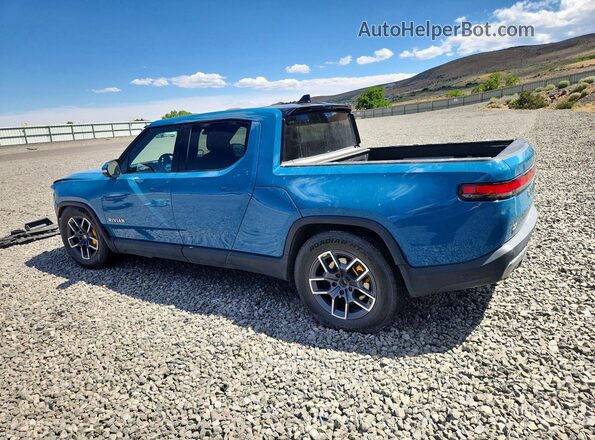 7FCTGAAL5NN000751 2022 RIVIAN R1T Blue Rear left