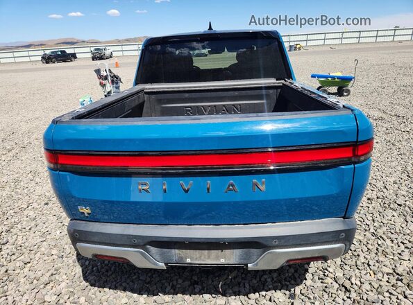 7FCTGAAL5NN000751 2022 RIVIAN R1T Blue Rear view