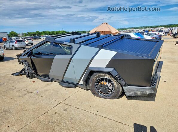 7G2CEHED0SA067723 2025 TESLA CYBERTRUCK Двухцветный Задняя левая четверть