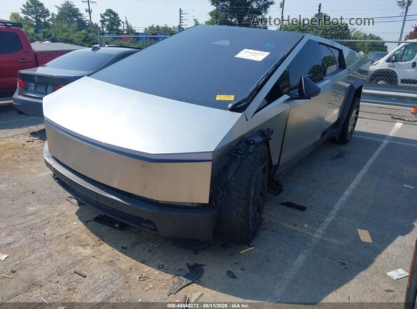 7G2CEHED1SA067746 2025 TESLA CYBERTRUCK Gray Front left