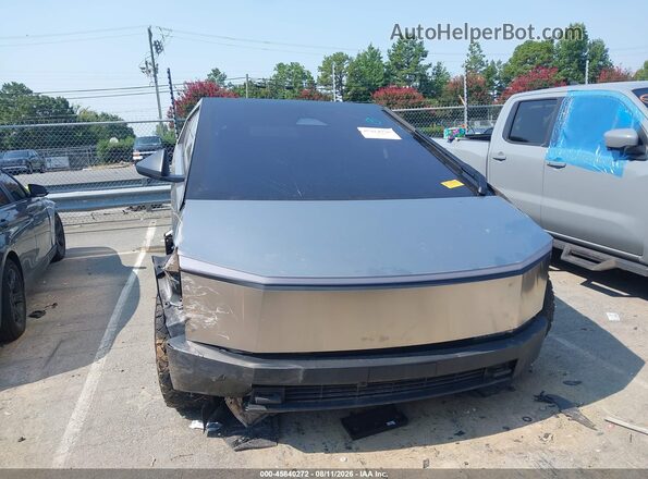 7G2CEHED1SA067746 2025 TESLA CYBERTRUCK Gray Instrument cluster view