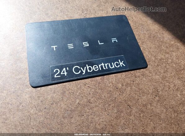 7G2CEHED4RA033309 2024 TESLA CYBERTRUCK Black Dashboard view