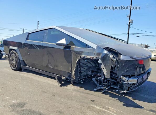 7G2CEHED4RA039725 2024 TESLA CYBERTRUCK Black Przód prawy