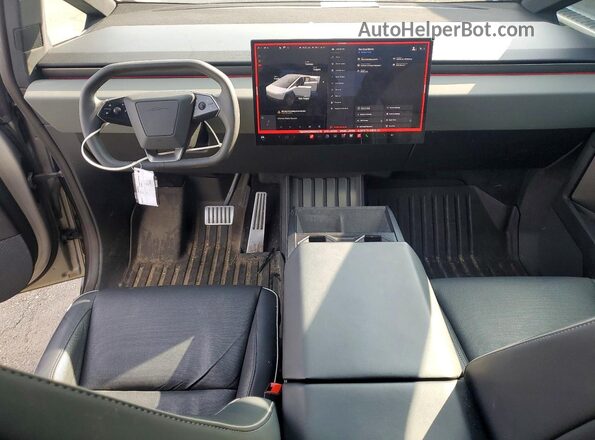 7G2CEHED5RA024179 2024 TESLA CYBERTRUCK Silver წინა პანელის ხედი