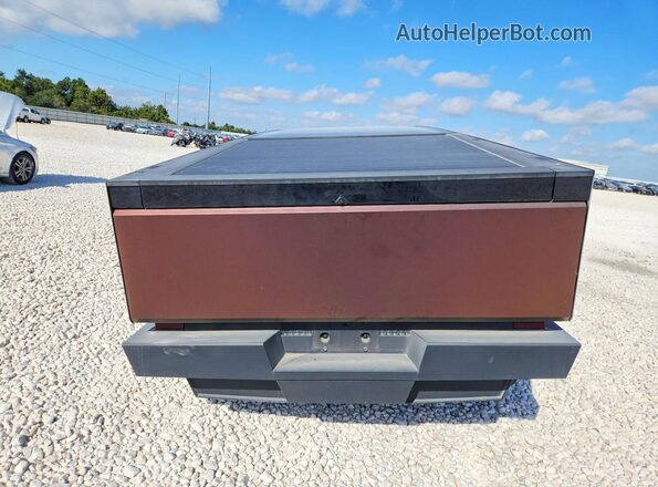 7G2CEHED5RA054394 2024 TESLA CYBERTRUCK Brown Widok z tyłu