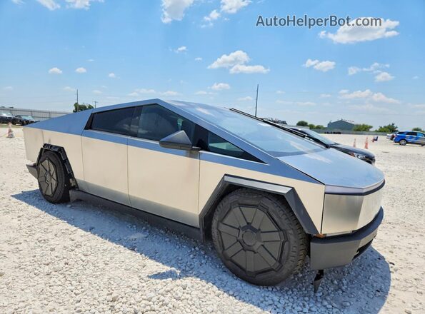 7G2CEHED6SA076023 2025 TESLA CYBERTRUCK Gray Przód prawy