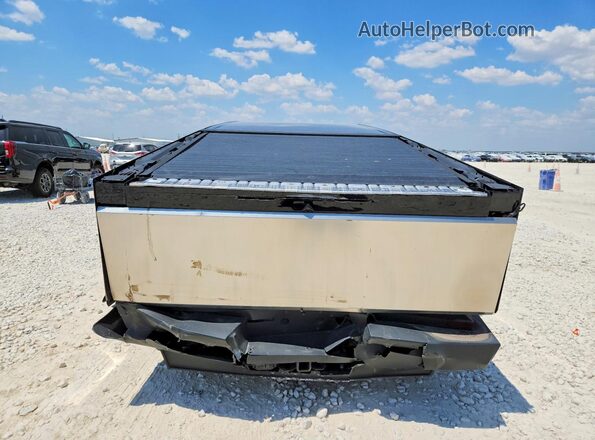 7G2CEHED6SA076023 2025 TESLA CYBERTRUCK Gray Widok z tyłu