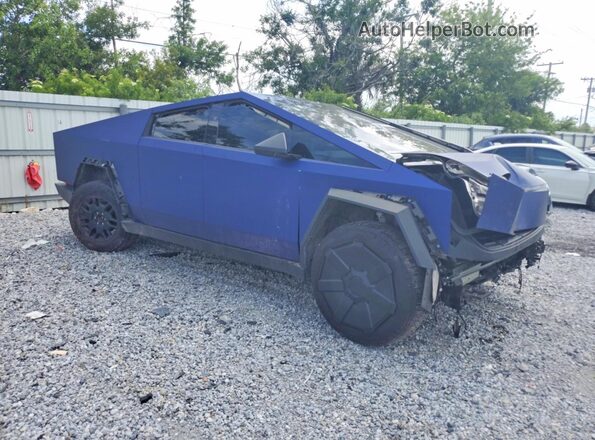 7G2CEHED8RA016934 2024 TESLA CYBERTRUCK Blue Առջևի աջ