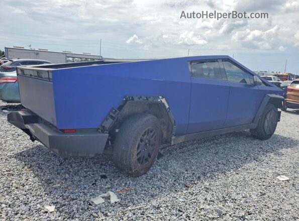 7G2CEHED8RA016934 2024 TESLA CYBERTRUCK Blue Հետևի աջ