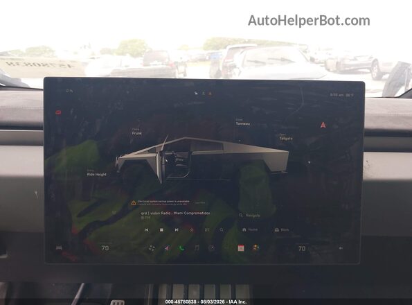7G2CEHEE0SA061686 2025 TESLA CYBERTRUCK Silver 