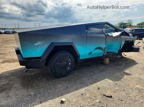 7G2CEHEE5RA056042 2024 TESLA CYBERTRUCK Two Tone Tył prawy