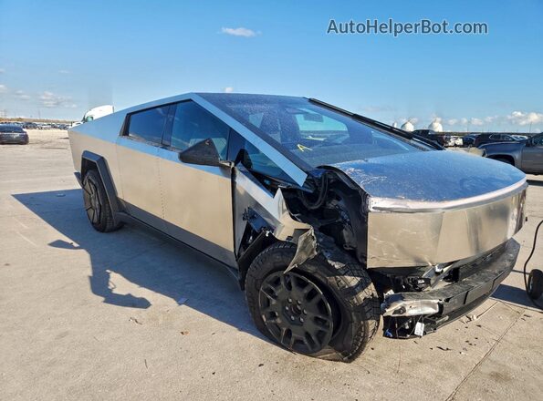 7G2CEHEEXRA037888 2024 TESLA CYBERTRUCK Угольный Передняя правая четверть