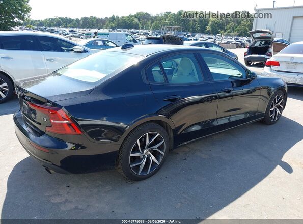 7JR102FK0KG002996 2019 VOLVO S60 Black Tył prawy