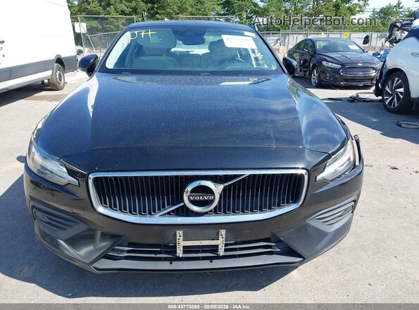 7JR102FK0KG002996 2019 VOLVO S60 Black Widok zestawu wskaźników