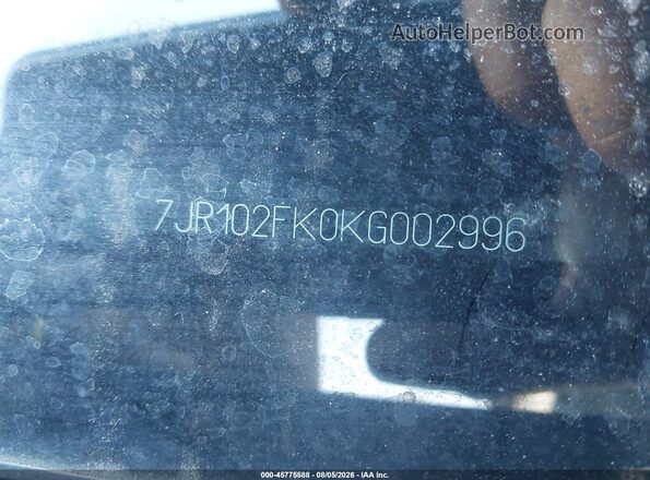 7JR102FK0KG002996 2019 VOLVO S60 Black 