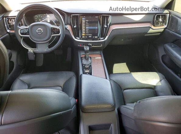 7JR102FK1KG000674 2019 VOLVO S60 Gray Вид панелі приладів