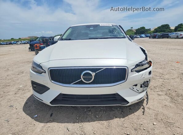 7JR102FK4LG047456 2020 VOLVO S60 White Front view