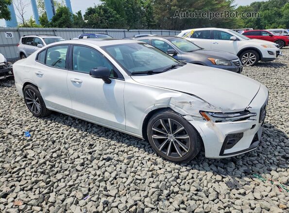 7JR102FZXMG112227 2021 VOLVO S60 White Przód prawy