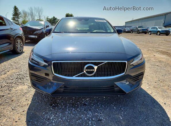 7JRA22TK5LG063597 2020 VOLVO S60 Blue Widok z przodu