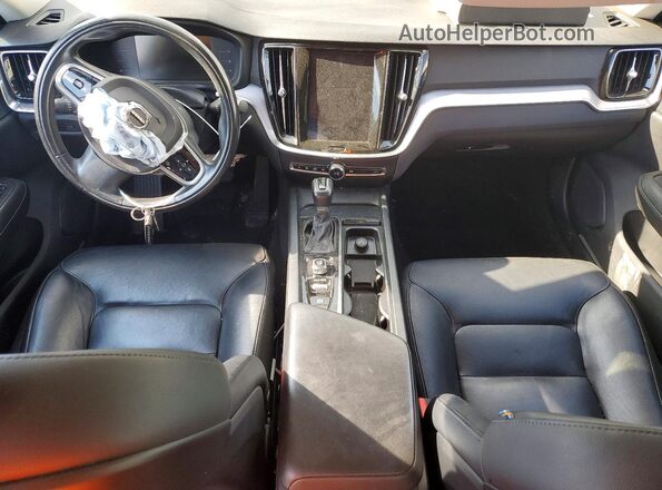 7JRA22TK7KG005263 2019 VOLVO S60 Charcoal Вид панелі приладів
