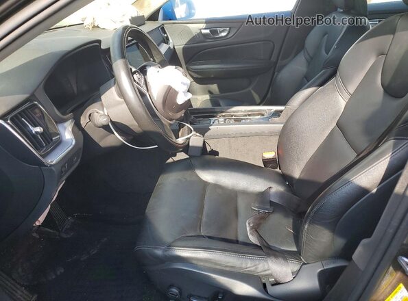 7JRA22TK7KG005263 2019 VOLVO S60 Charcoal Вид салону спереду