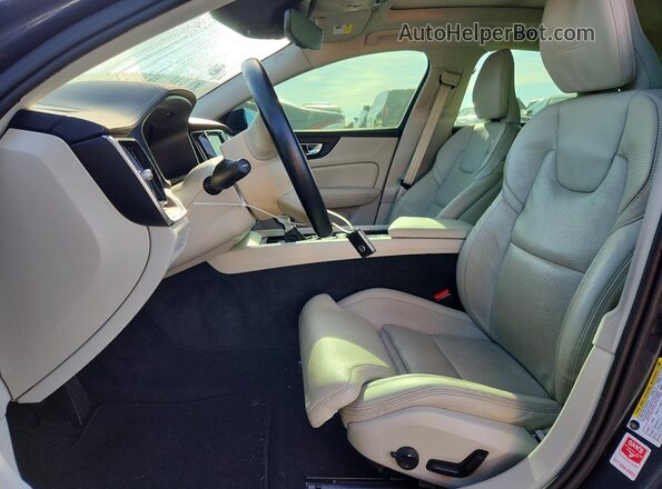 7JRA22TL0LG060938 2020 VOLVO S60 Blue Vista interior delantera