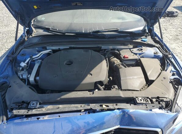7JRA22TM9LG039367 2020 VOLVO S60 Blue Սալոնի հետևի տեսք