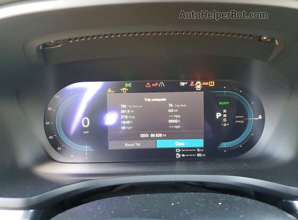 7JRH60FH9RG314315 2024 VOLVO S60 Black Вид щитка приладів