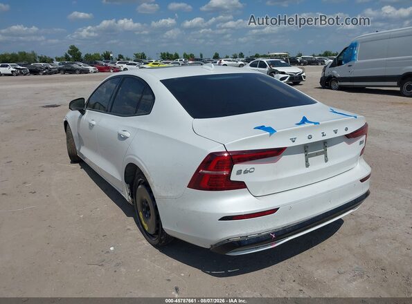 7JRL12FK2RG313121 2024 VOLVO S60 White Задня ліва чверть