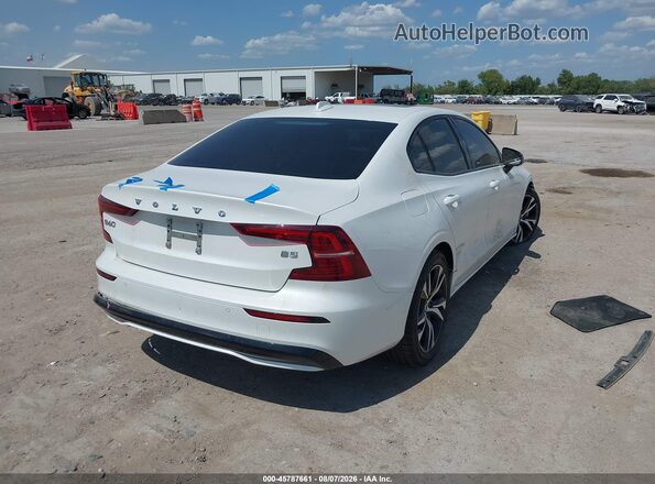 7JRL12FK2RG313121 2024 VOLVO S60 White Задня права чверть