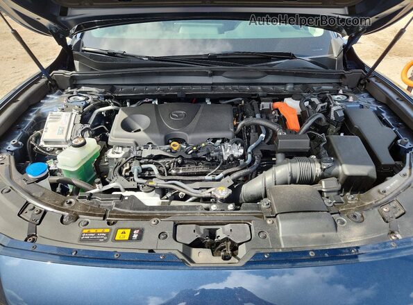 7MMVAABW4TN165485 2026 MAZDA CX-5 Blue Vista del compartimento del motor