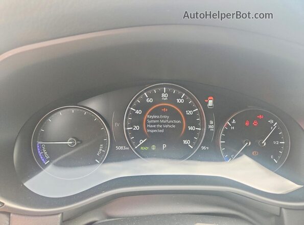 7MMVAABW4TN165485 2026 MAZDA CX-5 Blue Vista del cuadro de instrumentos