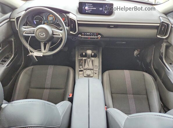 7MMVAABW9SN107967 2025 MAZDA CX-5 Blue Առջևի վահանակի տեսք