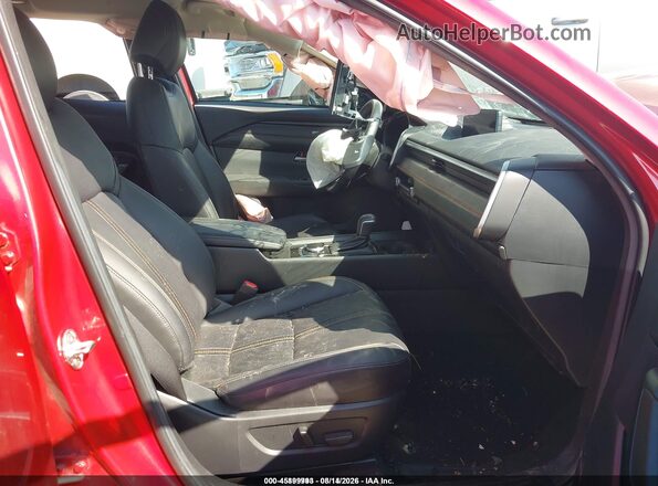 7MMVAADW0SN135170 2025 MAZDA CX-50 HYBRID Red Widok wnętrza z przodu