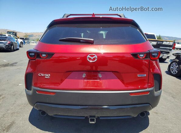 7MMVAADW0SN138232 2025 MAZDA CX-5 Red Rear view