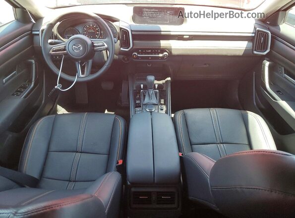 7MMVAADW0SN138232 2025 MAZDA CX-5 Red Dashboard view