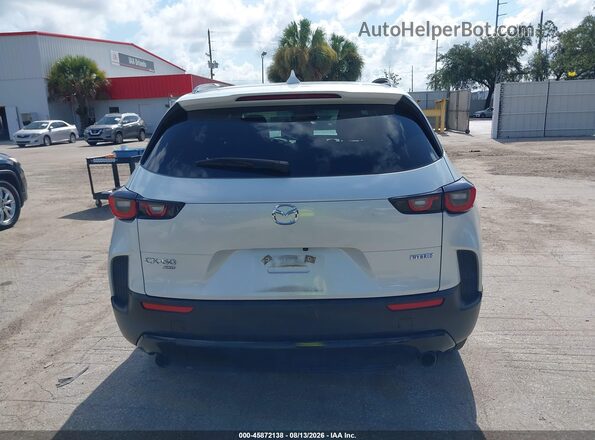 7MMVAADW1SN132844 2025 MAZDA CX-50 HYBRID White 