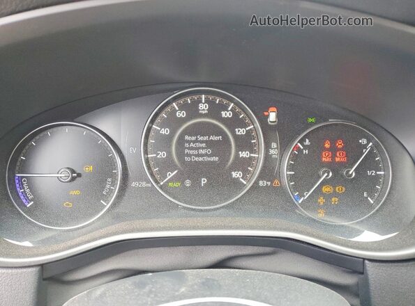 7MMVAADW1TN158071 2026 MAZDA CX-5 Синий Вид щитка приборов