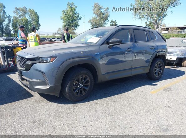 7MMVAADW8SN130301 2025 MAZDA CX-50 HYBRID Blue Առջևի ձախ երեք քառորդ տեսարան
