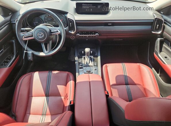 7MMVAAEW3SN101237 2025 MAZDA CX-5 Gray წინა პანელის ხედი