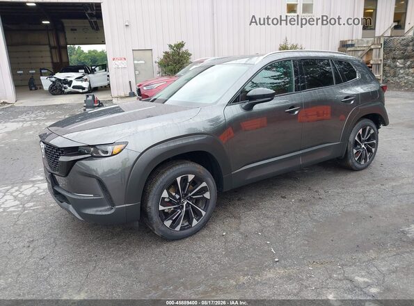 7MMVAAEWXTN165924 2026 MAZDA CX-50 HYBRID Gray წინა მარცხენა ხედი სამი მეოთხედიდან
