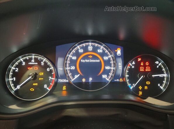 7MMVABAM0SN303835 2025 MAZDA CX-5 Gray Vista del cuadro de instrumentos