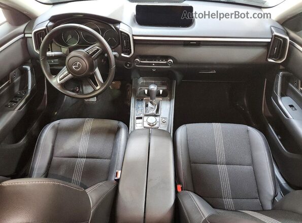 7MMVABAM0SN303835 2025 MAZDA CX-5 Gray Vista del salpicadero