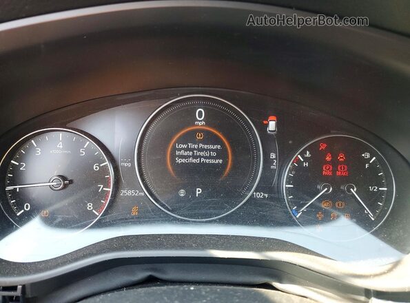 7MMVABAM4RN211377 2024 MAZDA CX-5 Угольный Вид щитка приборов