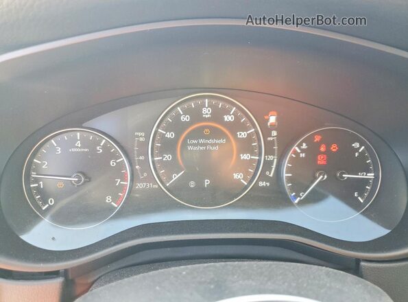 7MMVABAM4RN231323 2024 MAZDA CX-5 White ხელსაწყოთა პანელის ხედი